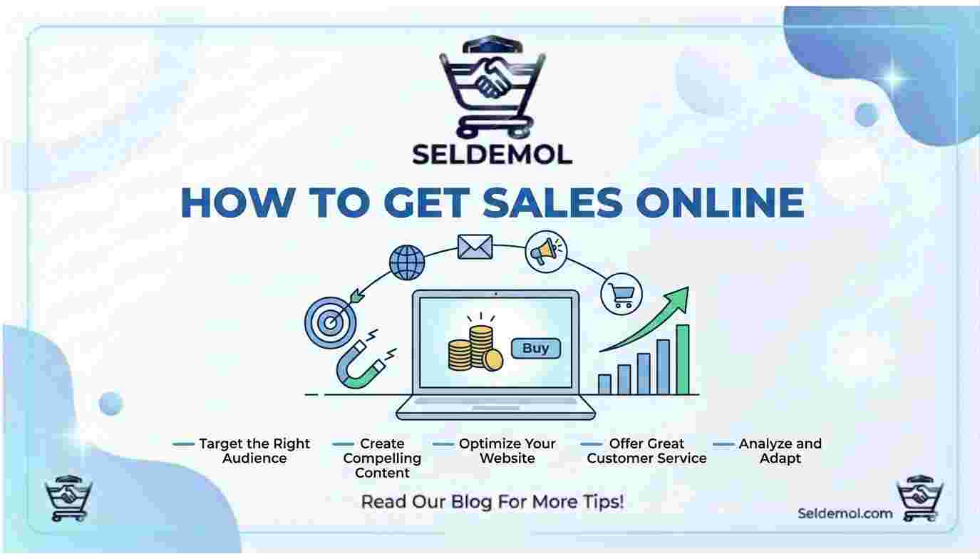 How to get sales online