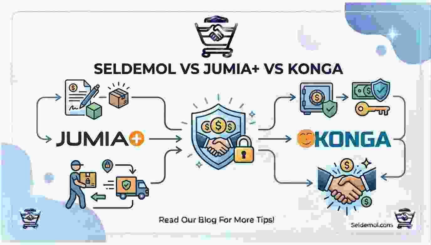 Seldemol vs Jumia vs Konga