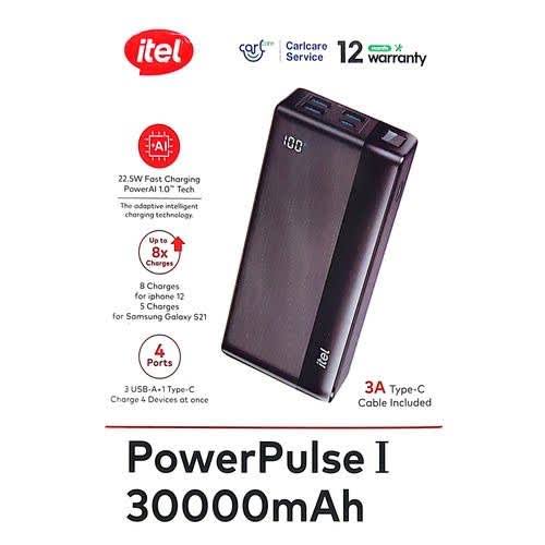 Itel power pulse power bank